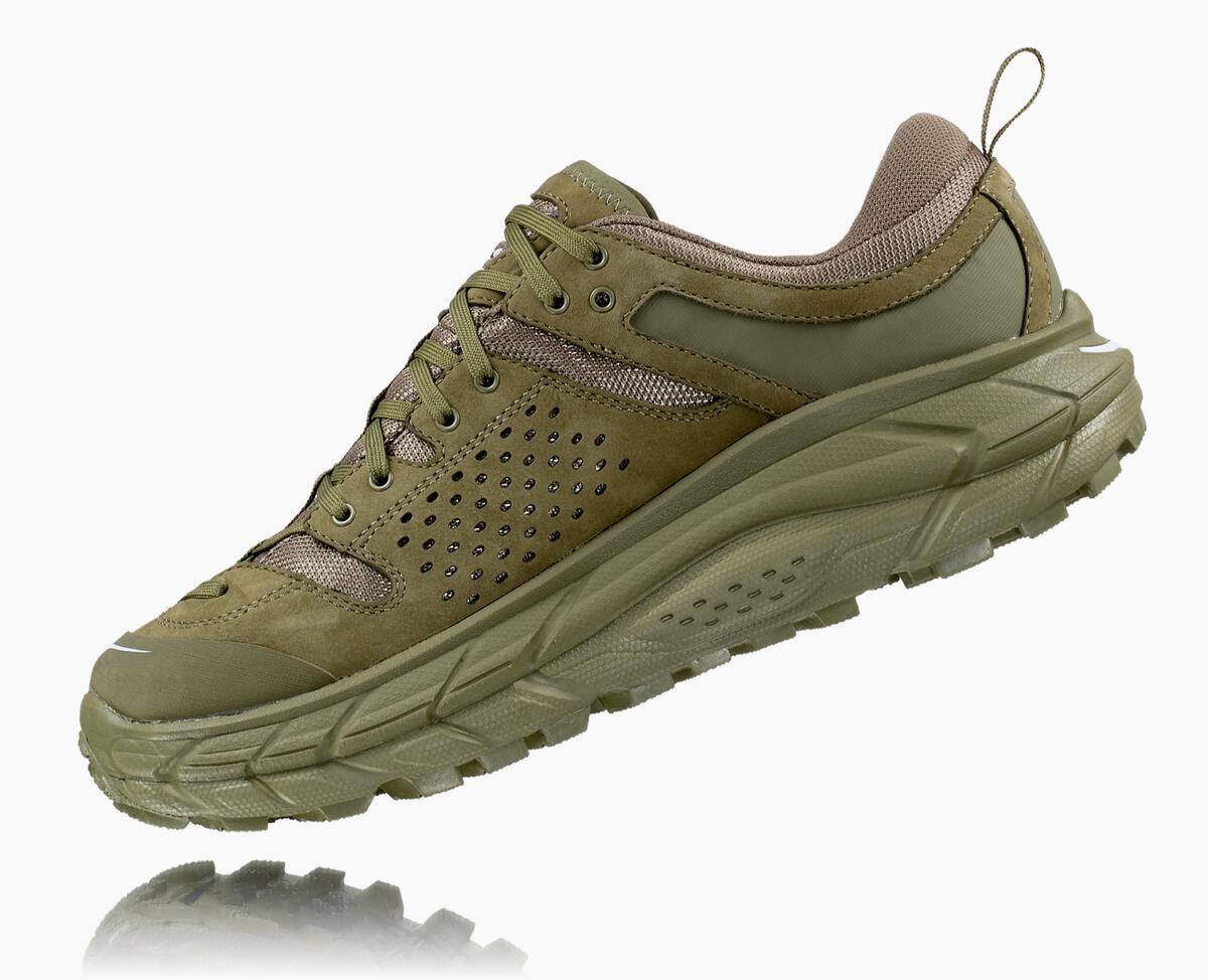 Hoka One One Tor Ultra Low Wp Jp Verde Militar - Sapatilhas Trail